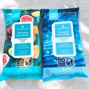 🆕Optimistic Vibes and Cool Rain Drops Body Wipes